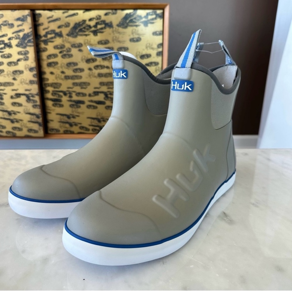Huk Rogue Men’s Fishing Boots - Grey - Size 13